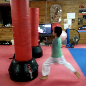 今日の夜はテコンドー！の画像