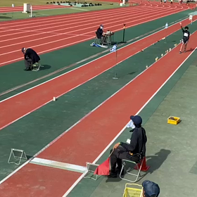 チャレンジカップ男子走り幅跳び⑧の画像