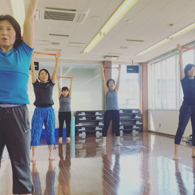 ウエストスッキリ♡モビバン体幹ストレッチの画像