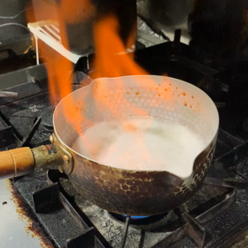 伊藤院長、ちょっとだけ調理を手伝うの画像