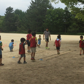 たこ焼きと爪楊枝の画像