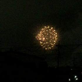 豊橋の祇園の花火。の画像