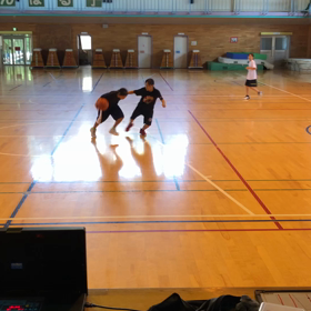 今日のバスケ練習(20190730)の画像