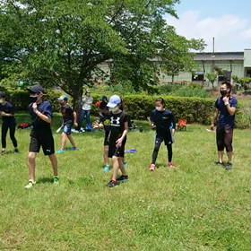 Ｂチームバトン練習⑰の画像