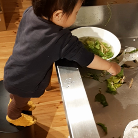 料理男子の画像