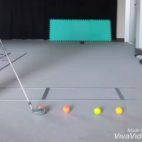 7番アイアンを打ち込む！の画像