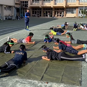 10/7 体幹トレーニング③の画像