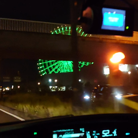 夜の観覧車の画像
