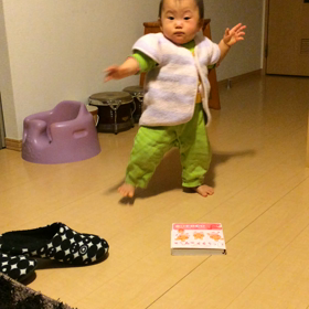 トコトコ…ドテッ。の画像