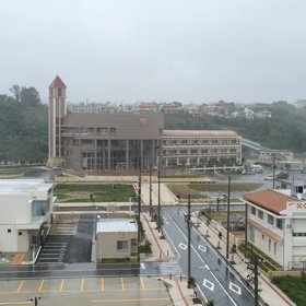沖繩は台風です。の画像