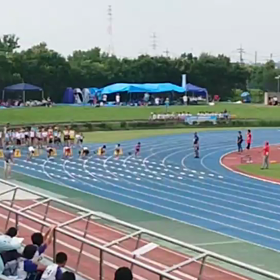 女子100ｍ ４組目の画像