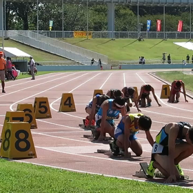 千葉県中学女子200m 決勝の画像