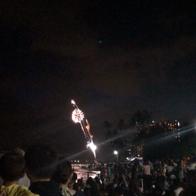 2019Hawaii ④ヒルトン花火の画像