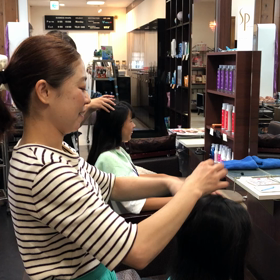 中学生の職場体験の画像