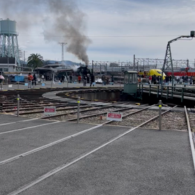 梅小路蒸気機関車館　1月22日　日曜日の画像