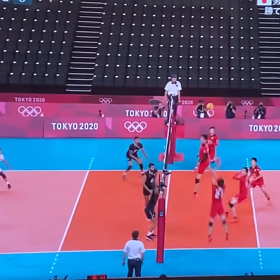 バレーボール男子　おめでとうの画像