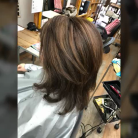 今日もミルクティーカラーの画像