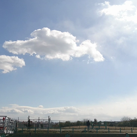 千里川土手②の画像