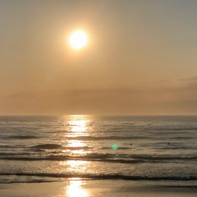 5月14日千葉北、東浪見の朝の波の画像