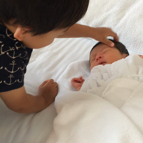 退院の日の画像