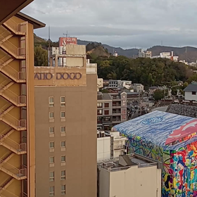 道後温泉　ホテル到着の画像