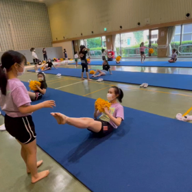 チアと新体操が出会った〜✨の画像