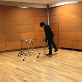 セッティング中^^; ①の画像