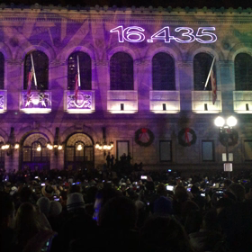 ボストン カウントダウンの様子の画像