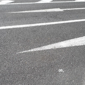 偶然出会った車列はの画像