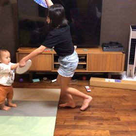 みうの扇子ダンスの画像