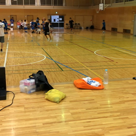 今日のバスケ練習(20190626)の画像