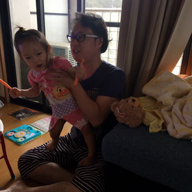 今日の父娘♪の画像