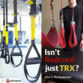 レッドコードとTRXの違いについての画像