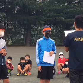 金子くんの表彰の画像