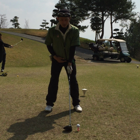 ハーフ終了しました…の画像