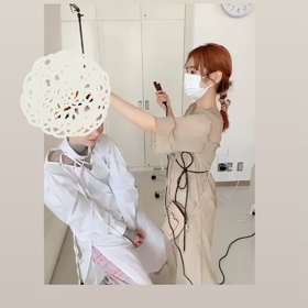 美容師の休日の画像