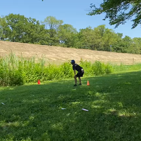 5月29日 クラブ交流リレー練習(芝生)①の画像