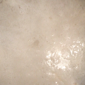 里芋、茹でてます。の画像