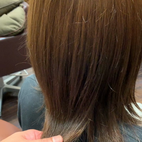 10メロウアッシュ＋トリートメントで、サラツヤ〜。の画像