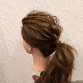 おうち時間に 前髪が長い方のポニーテールの作り方 カワイイは作れる ヘアアレンジ