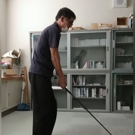 素振りの効果？の画像