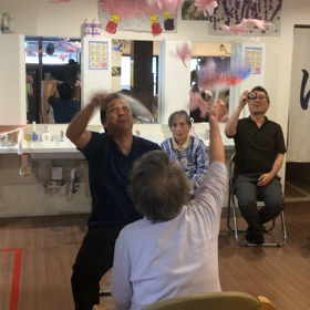 桜ふぶきゲームの画像