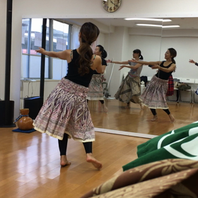 昨日のフラダンス無料体験会の画像