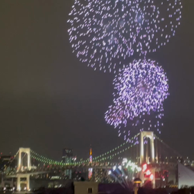 お台場レインボー花火の画像