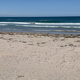 昼からの波の画像