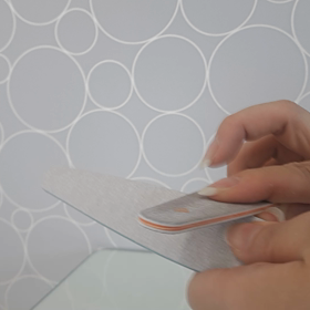 ネイル道具の基本！ファイルの面取りの画像