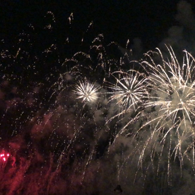 花火大会 あー、夏も終わるね、しみじみと。の画像