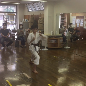 少年部昇段審査動画②と③の画像