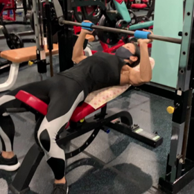 インクラインベンチプレスの角度の画像