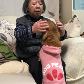 母とウイルの画像